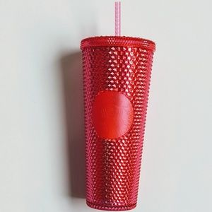 Limited Edt Starbucks studded tumbler Pink Holiday